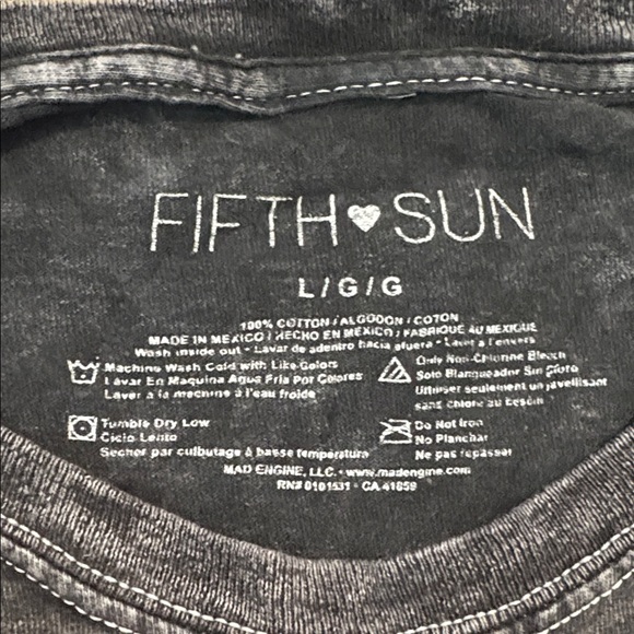 Fifth Sun Kids Anime Graphic Tee - Charcoal - Picture 3 of 3